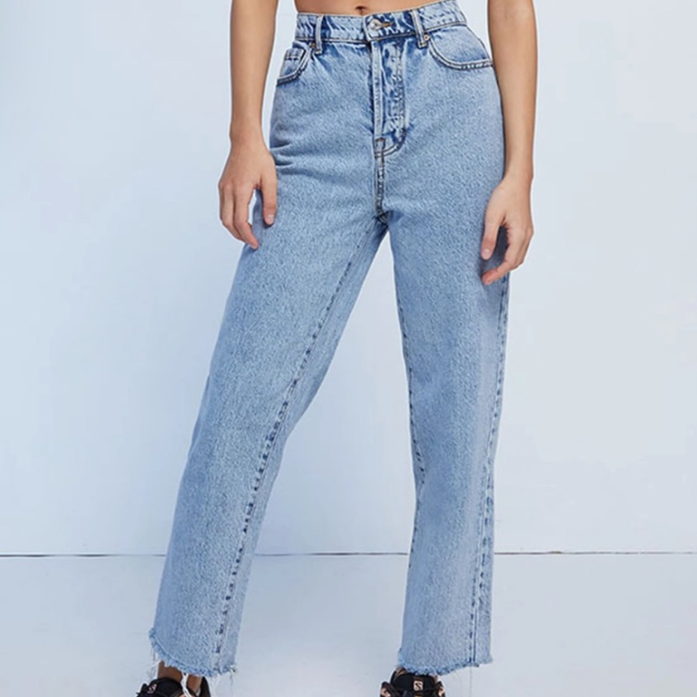 Pac Sun High Waisted Straight jeans